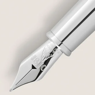 Montblanc Heritage Rouge et Noir „Baby” Ediție specială Stilou cu cerneală de culoare coral F Montblanc Heritage Rouge et Noir „Baby” Ediție specială Stilou cu cerneală de culoare coral F