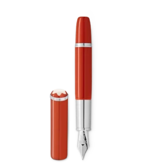 Montblanc Heritage Rouge et Noir „Baby” Ediție specială Stilou cu cerneală de culoare coral M Montblanc Heritage Rouge et Noir „Baby” Ediție specială Stilou cu cerneală de culoare coral M