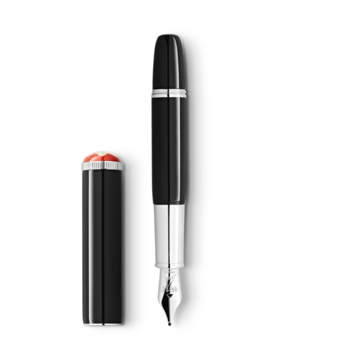 Montblanc Heritage Rouge et Noir „Baby” Ediție specială stilou negru F Montblanc Heritage Rouge et Noir „Baby” Ediție specială stilou negru F