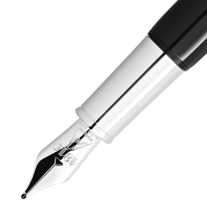 Montblanc Heritage Rouge et Noir „Baby” Ediție specială stilou negru M Montblanc Heritage Rouge et Noir „Baby” Ediție specială stilou negru M