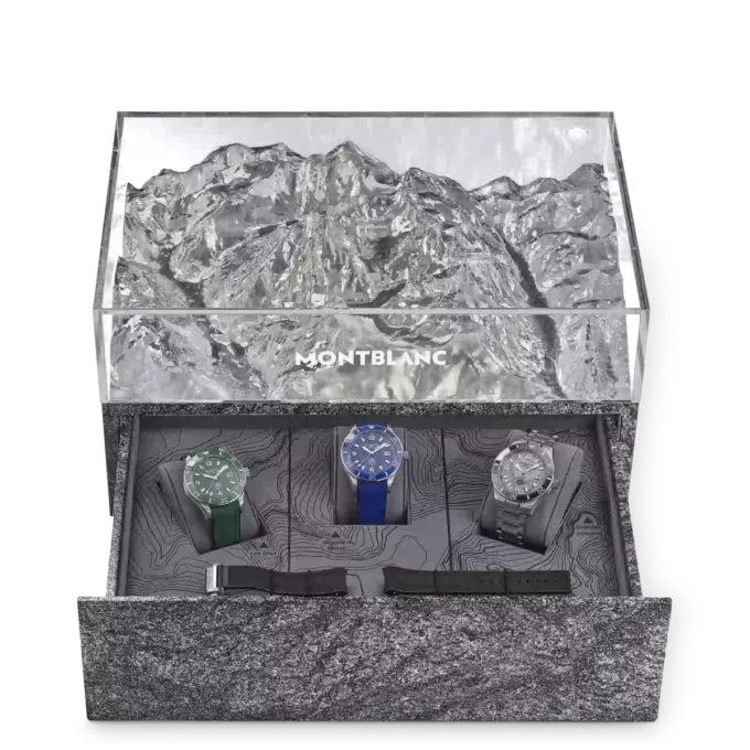 Montblanc Iced Sea Automatic Date Coffret Ediție limitată – 191 de bucăți Montblanc Iced Sea Automatic Date Coffret Ediție limitată – 191 de bucăți