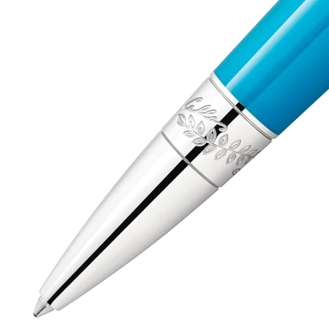 Montblanc Maria Callas Ediție specială Pix cu cerneală turcoaz Montblanc Maria Callas Ediție specială Pix cu cerneală turcoaz