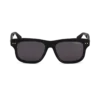 Ochelari de soare dreptunghiulari cu ramă din acetat de culoare neagră Ochelari de soare dreptunghiulari cu ramă din acetat de culoare neagră