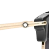 Ochelari de soare dreptunghiulari cu ramă injectată de culoare neagră (M) Ochelari de soare dreptunghiulari cu ramă injectată de culoare neagră (M)