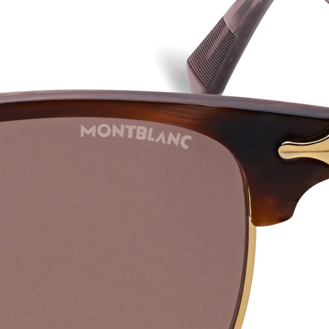 Ochelari de soare dreptunghiulari cu ramă metalică aurie Ochelari de soare dreptunghiulari cu ramă metalică aurie