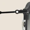 Ochelari de soare dreptunghiulari cu ramă metalică neagră Ochelari de soare dreptunghiulari cu ramă metalică neagră