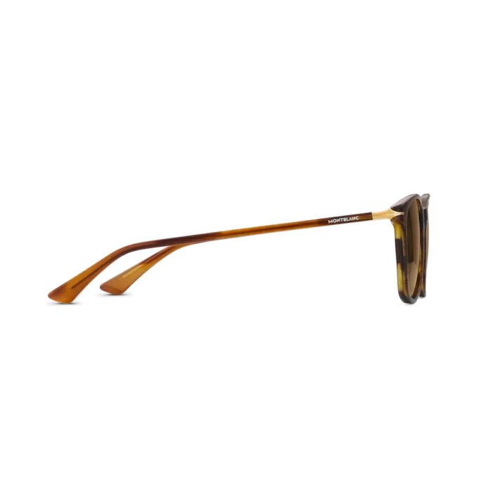 Ochelari de soare pătrați cu ramă din acetat de culoare maro Ochelari de soare pătrați cu ramă din acetat de culoare maro