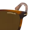 Ochelari de soare pătrați cu ramă din acetat de culoare maro Ochelari de soare pătrați cu ramă din acetat de culoare maro