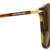 Ochelari de soare pătrați cu ramă din acetat de culoare maro Ochelari de soare pătrați cu ramă din acetat de culoare maro