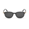 Ochelari de soare pătrați cu ramă din acetat de culoare neagră Ochelari de soare pătrați cu ramă din acetat de culoare neagră