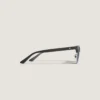 Ochelari de soare pătrați cu ramă din acetat de culoare neagră Ochelari de soare pătrați cu ramă din acetat de culoare neagră