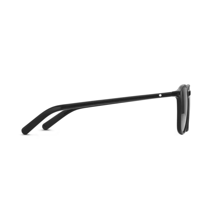 Ochelari de soare pătrați cu ramă din acetat de culoare neagră Ochelari de soare pătrați cu ramă din acetat de culoare neagră