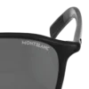 Ochelari de soare pătrați cu ramă din acetat de culoare neagră Ochelari de soare pătrați cu ramă din acetat de culoare neagră