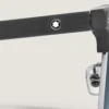 Ochelari de soare pătrați cu ramă din acetat de culoare neagră Ochelari de soare pătrați cu ramă din acetat de culoare neagră