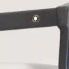 Ochelari de soare pătrați cu ramă din acetat de culoare neagră Ochelari de soare pătrați cu ramă din acetat de culoare neagră