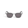 Ochelari de soare pătrați cu ramă metalică de culoare neagră Ochelari de soare pătrați cu ramă metalică de culoare neagră