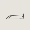 Ochelari de soare pătrați cu ramă metalică de culoare neagră Ochelari de soare pătrați cu ramă metalică de culoare neagră