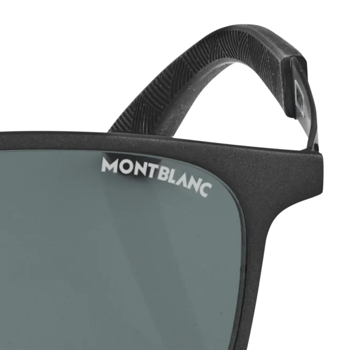 Ochelari de soare pătrați cu ramă metalică de culoare neagră Ochelari de soare pătrați cu ramă metalică de culoare neagră