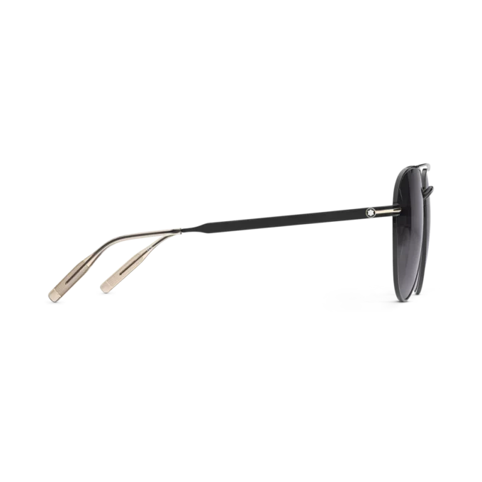 Ochelari de soare pătrați cu ramă metalică de culoare neagră Ochelari de soare pătrați cu ramă metalică de culoare neagră