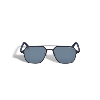 Ochelari de soare pătrați cu ramă metalică neagră Ochelari de soare pătrați cu ramă metalică neagră