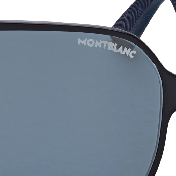 Ochelari de soare pătrați cu ramă metalică neagră Ochelari de soare pătrați cu ramă metalică neagră
