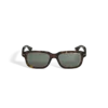 Ochelari de soare rectangulari cu ramă din acetat Havana Ochelari de soare rectangulari cu ramă din acetat Havana