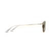Ochelari de soare rotunzi cu ramă injectată de culoare Havana Ochelari de soare rotunzi cu ramă injectată de culoare Havana