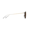 Ochelari de soare rotunzi cu ramă injectată neagră Ochelari de soare rotunzi cu ramă injectată neagră