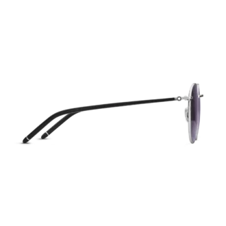 Ochelari de soare rotunzi cu ramă metalică argintie Ochelari de soare rotunzi cu ramă metalică argintie
