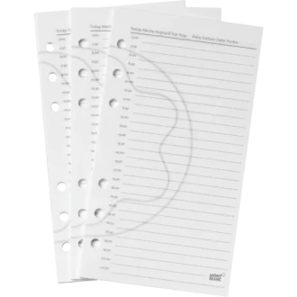 Pagini pentru planificarea zilnică, format mediu Pagini pentru planificarea zilnică, format mediu