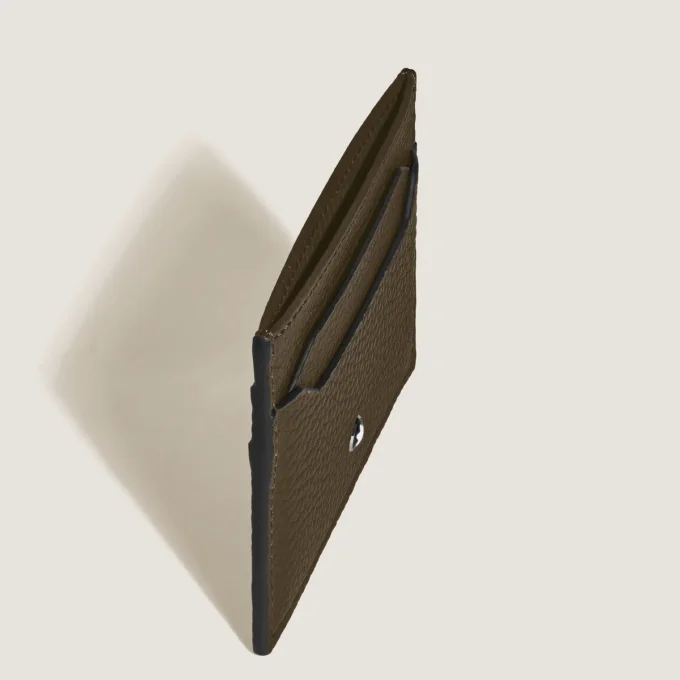 Portcard din piele cu textură 5cc Portcard din piele cu textură 5cc