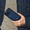 Portofel pentru carduri Montblanc Sartorial 2cc pentru iPhone cu MagSafe Portofel pentru carduri Montblanc Sartorial 2cc pentru iPhone cu MagSafe
