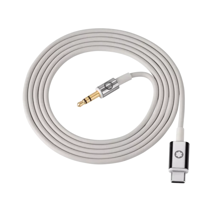 Set de cabluri gri pentru căști Montblanc MB 01