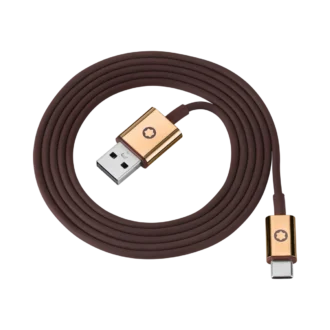 Set de cabluri maro pentru căștile Montblanc MB 01