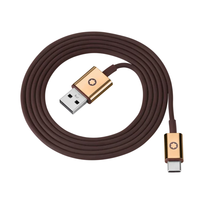 Set de cabluri maro pentru căștile Montblanc MB 01