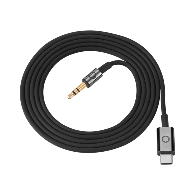 Set de cabluri negru pentru căștile Montblanc MB 01