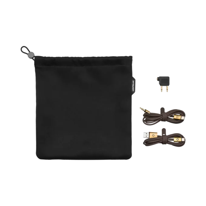 Set de călătorie maro pentru căștile Montblanc MB 01
