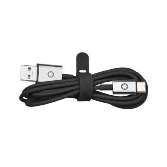 Set de călătorie negru pentru căștile Montblanc MB 01