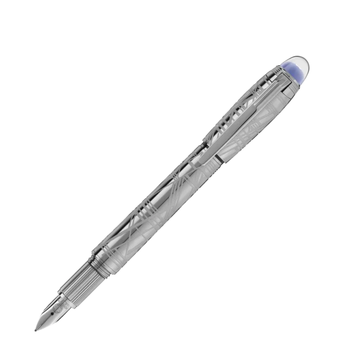 StarWalker SpaceBlue Metal Fountain Pen (F)