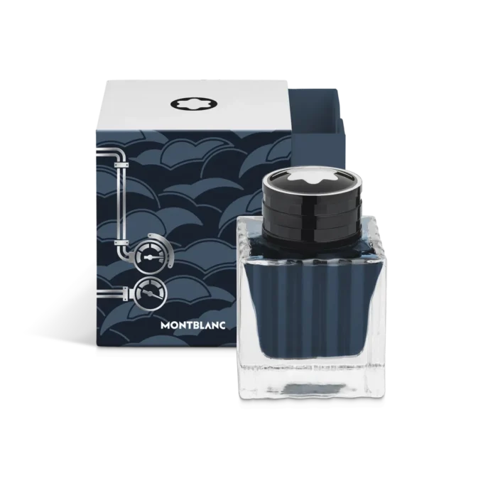 Sticluță de cerneală, Meisterstück Around the World in 80 Days, Coal Blue – 50 ml Sticluță de cerneală, Meisterstück Around the World in 80 Days, Coal Blue – 50 ml