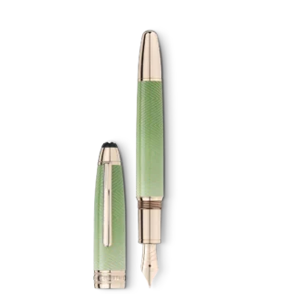 Stilou Meisterstück Calligraphy Solitaire Celadon Dégradé cu peniță curbată