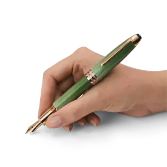Stilou Meisterstück Calligraphy Solitaire Celadon Dégradé cu peniță curbată