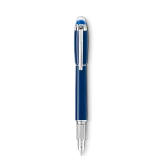 Stilou StarWalker Blue Planet din rășină prețioasă (M)