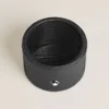 Tavă de birou medie, piele cu imprimeu croco, negru Tavă de birou medie, piele cu imprimeu croco, negru