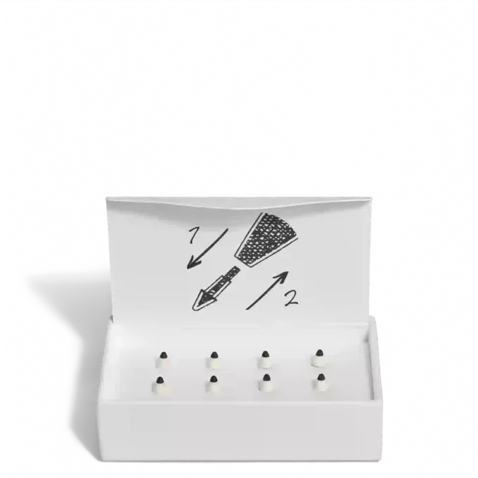 Vârfuri de schimb Smooth pentru stiloul digital Montblanc, culoare ivoriu